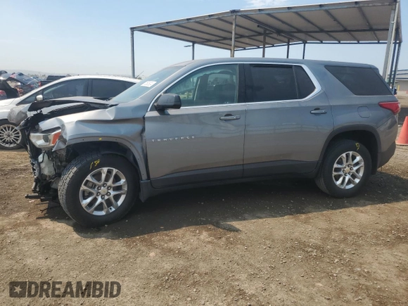 2018 Chevrolet Traverse LS with VIN 1GNERFKW9JJ150028, listed as a Copart auction lot 70503924 with 88,974 mi miles and Salvage Title. Bid and sale history available at carsss.com. Image 1.