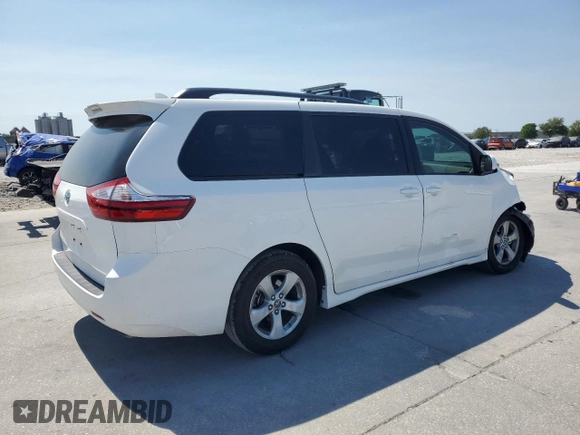 2019 Toyota Sienna LE Auto Access Seat with VIN 5TDKZ3DC4KS993734, listed as a Copart auction lot 53458405 with 6,957 mi miles and Salvage Title. Bid and sale history available at DreamBid. Image 3.