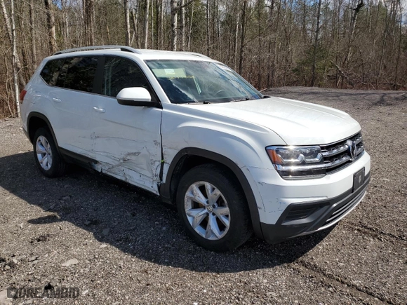 2018 Volkswagen Atlas 2.0T SEL with VIN 1V2BP2CA6JC538219, listed as a Copart auction lot 50814244 with 0 mi miles. Bid and sale history available at carsss.com. Image 4.