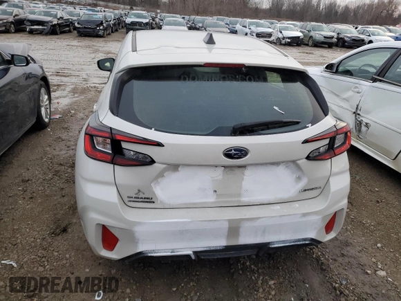 2024 Subaru Impreza with VIN JF1GUABC9R8221889, listed as a Copart auction lot 73142614 with 34,657 mi miles and Non Repairable. Bid and sale history available at carsss.com. Image 6.