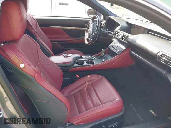 2016 Lexus RC 350 F Sport with VIN JTHHE5BC0G5014047, listed as a IAAI auction lot 42066120 with 112,998 mi miles and . Bid and sale history available at DreamBid. Image 5.