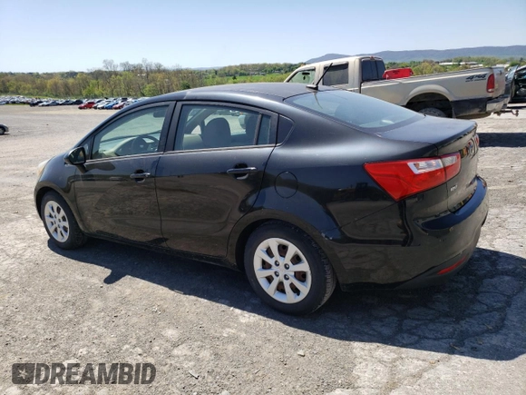2015 Kia Rio LX with VIN KNADM4A35F6457041, listed as a Copart auction lot 54929285 with 183,431 mi miles and Clean Title. Bid and sale history available at carsss.com. Image 2.