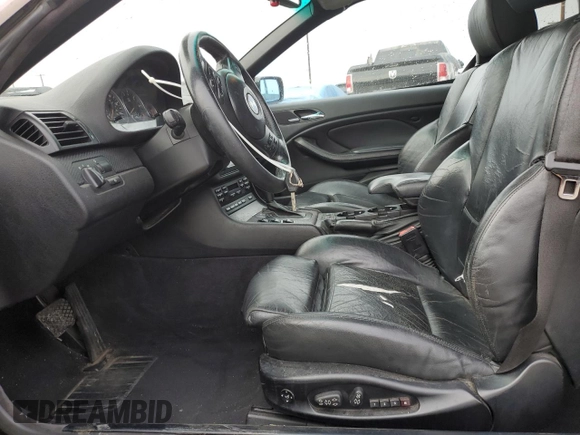 2006 BMW 3 Series 330Ci with VIN WBABW53446PZ39569, listed as a Copart auction lot 44373825 with 0 mi miles and Salvage Title. Bid and sale history available at carsss.com. Image 7.