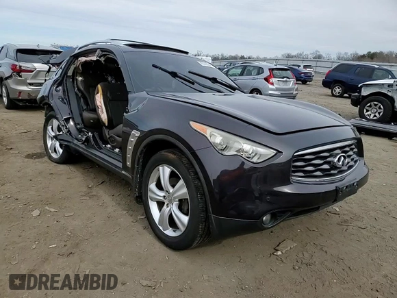 2011 Infiniti FX with VIN JN8AS1MW1BM735041, listed as a Copart auction lot 43363084 with Not Provided miles and Salvage Title. Bid and sale history available at DreamBid. Image 10.