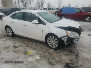2014 Buick Verano with VIN 1G4PN5SK3E4202094, listed as a Copart auction lot 43278545 with 154,831 mi miles and Clean title. Bid and sale history available at DreamBid. Image 4.
