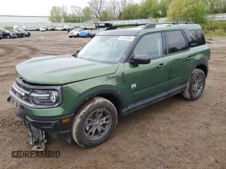 2023 Ford Bronco Sport Big Bend with VIN 3FMCR9B69PRD81409, listed as a Copart auction lot 55592065 with 13,269 mi miles and Salvage title. Bid and sale history available at DreamBid. Image 1.