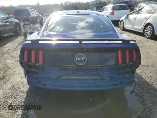 2016 Ford Mustang GT with VIN 1FA6P8CF2G5251755, listed as a Copart auction lot 82155254 with 0 mi miles and Salvage Title. Bid and sale history available at carsss.com. Image 6.