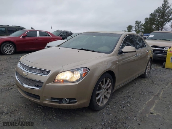 2008 Chevrolet Malibu LTZ with VIN 1G1ZK57708F242810, listed as a IAAI auction lot 41918852 with 211,623 mi miles. Bid and sale history available at carsss.com. Image 2.