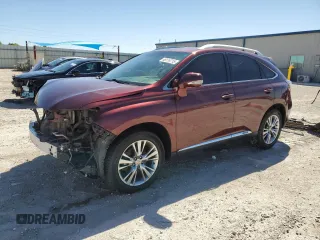 2014 Lexus RX 450h with VIN JTJBC1BA9E2067846, listed as a Copart auction lot 48116715 with 141,693 mi miles and Non repairable. Bid and sale history available at DreamBid. Image 1.