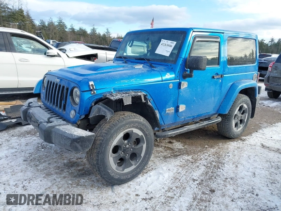 2014 Jeep Wrangler Sahara with VIN 1C4AJWBG0EL218217, listed as a IAAI auction lot 41263046 with 79,137 mi miles and . Bid and sale history available at DreamBid. Image 17.