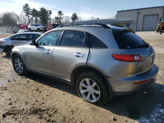 2005 Infiniti FX35 with VIN JNRAS08W15X201105, listed as a Copart auction lot 54051125 with 204,737 mi miles and Non Repairable. Bid and sale history available at carsss.com. Image 2.