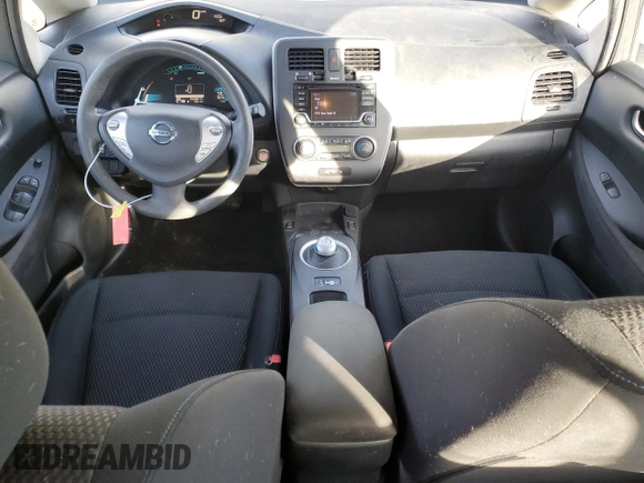 2017 Nissan LEAF S with VIN 1N4BZ0CP4HC309624, listed as a Copart auction lot 87456294 with 46,668 mi miles and Clean Title. Bid and sale history available at carsss.com. Image 8.
