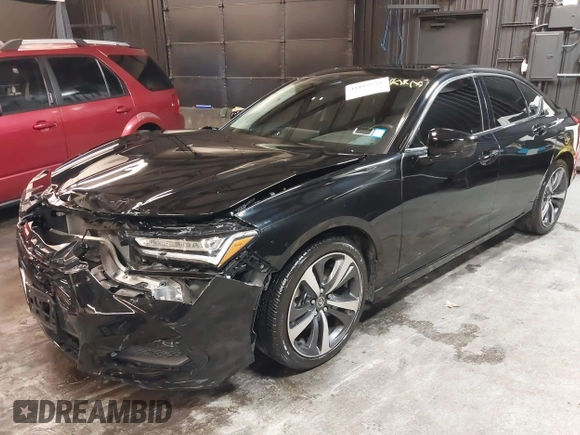 2024 Acura TLX Technology with VIN 19UUB5F41RA000648, listed as a IAAI auction lot 41118831 with 6,916 mi miles and . Bid and sale history available at DreamBid. Image 18.