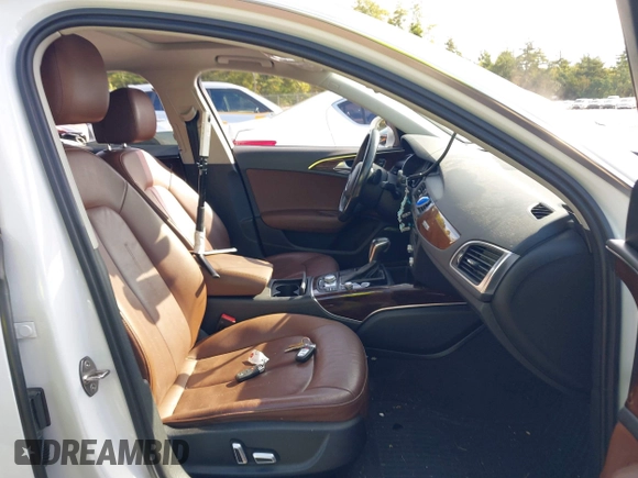 2017 Audi A6 Premium Plus with VIN WAUG8AFC6HN074016, listed as a IAAI auction lot 40417161 with 126,388 mi miles. Bid and sale history available at carsss.com. Image 5.