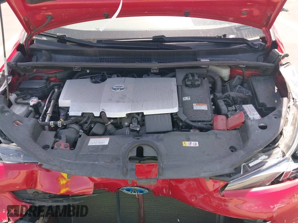 2021 Toyota Prius L Eco with VIN JTDKAMFU4M3145215, listed as a IAAI auction lot 42281566 with 74,220 mi miles and . Bid and sale history available at DreamBid. Image 10.