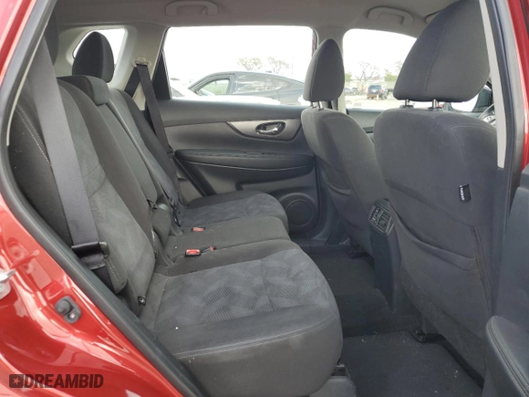 2016 Nissan Rogue SV with VIN KNMAT2MTXGP617810, listed as a Copart auction lot 51016665 with 86,684 mi miles and Salvage Title. Bid and sale history available at carsss.com. Image 10.