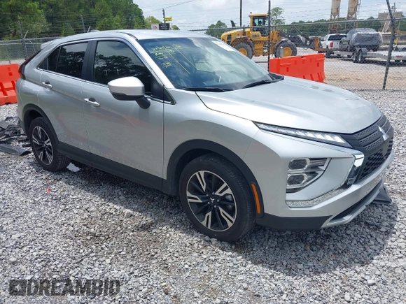 2024 Mitsubishi Eclipse Cross SE with VIN JA4ATWAAXRZ077726, listed as a IAAI auction lot 42842663 with 26,804 mi miles and . Bid and sale history available at DreamBid. Image 1.