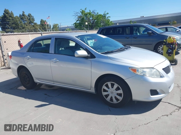 2009 Toyota Corolla with VIN JTDBL40E899057154, listed as a IAAI auction lot 42200165 with 200,545 mi miles and . Bid and sale history available at carsss.com. Image 1.