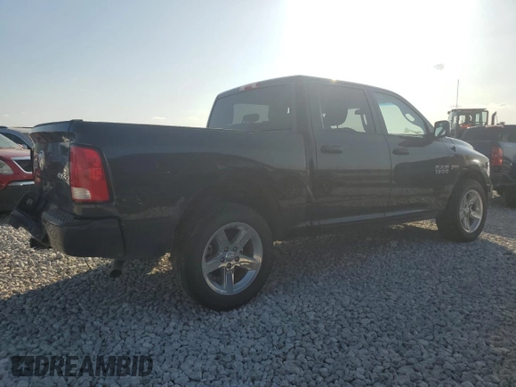 2018 Ram 1500 Tradesman with VIN 1C6RR7KT1JS233251, listed as a Copart auction lot 49732415 with 167,744 mi miles and Salvage title. Bid and sale history available at DreamBid. Image 3.