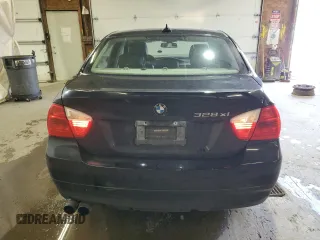 2008 BMW 3 Series 328xi with VIN WBAVC73548KP37440, listed as a Copart auction lot 55354075 with 156,000 mi miles and Salvage title. Bid and sale history available at DreamBid. Image 6.