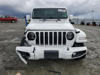 2021 Jeep Wrangler Unlimited Sahara with VIN 1C4HJXEG1MW504154, listed as a Copart auction lot 51131825 with 29,146 mi miles and Salvage title. Bid and sale history available at DreamBid. Image 5.