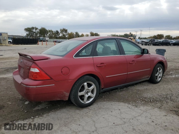 2005 Ford Five Hundred SEL with VIN 1FAFP24175G143889, listed as a Copart auction lot 77216384 with 0 mi miles and Salvage Title. Bid and sale history available at carsss.com. Image 3.