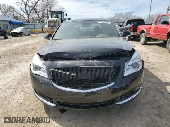 2015 Buick Regal with VIN 2G4GK5EX2F9283023, listed as a Copart auction lot 49125185 with 163,436 mi miles and Salvage Title. Bid and sale history available at carsss.com. Image 5.