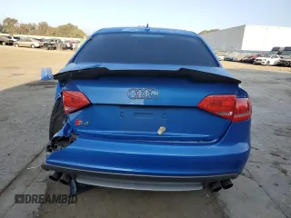 2011 Audi S4 Premium Plus with VIN WAUDGAFL1BA030977, listed as a Copart auction lot 84727524 with 121,784 mi miles and Salvage Title. Bid and sale history available at carsss.com. Image 6.