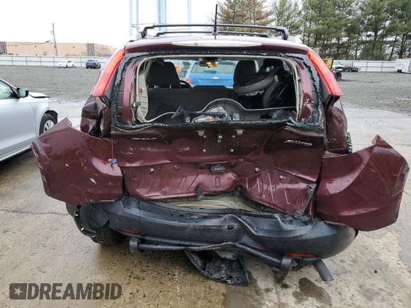 2014 Honda CR-V LX with VIN 5J6RM4H35EL111192, listed as a Copart auction lot 51778875 with 107,686 mi miles and Salvage Title. Bid and sale history available at carsss.com. Image 6.