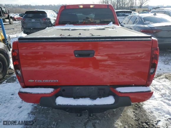 2012 Chevrolet Colorado Work Truck with VIN 1GCCSBFE9C8120116, listed as a Copart auction lot 82218514 with 78,667 mi miles and Salvage Title. Bid and sale history available at carsss.com. Image 6.