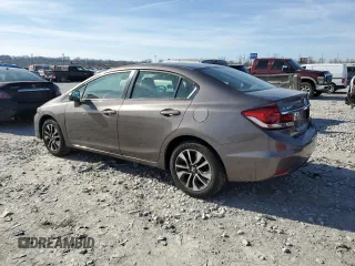 2015 Honda Civic EX with VIN 19XFB2F82FE044594, listed as a Copart auction lot 49884945 with 82,094 mi miles and Salvage Title. Bid and sale history available at DreamBid. Image 2.