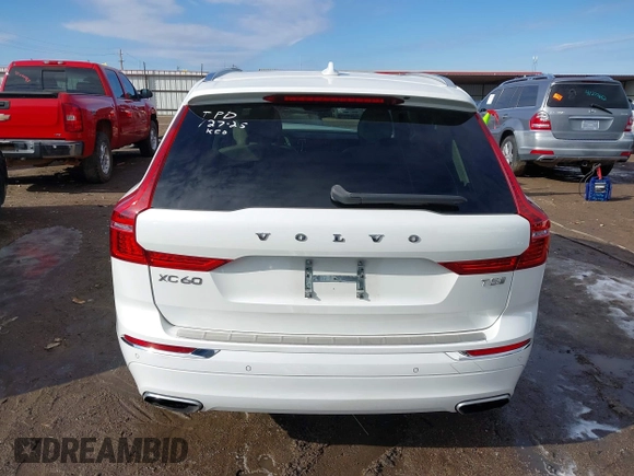 2020 Volvo XC60 Inscription with VIN YV4102DL3L1468305, listed as a IAAI auction lot 41329470 with 68,619 mi miles and . Bid and sale history available at DreamBid. Image 17.