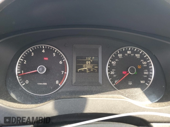 2012 Volkswagen Jetta SE with VIN 3VWDP7AJ3CM470485, listed as a Copart auction lot 59732365 with 183,882 mi miles and Salvage title. Bid and sale history available at DreamBid. Image 9.