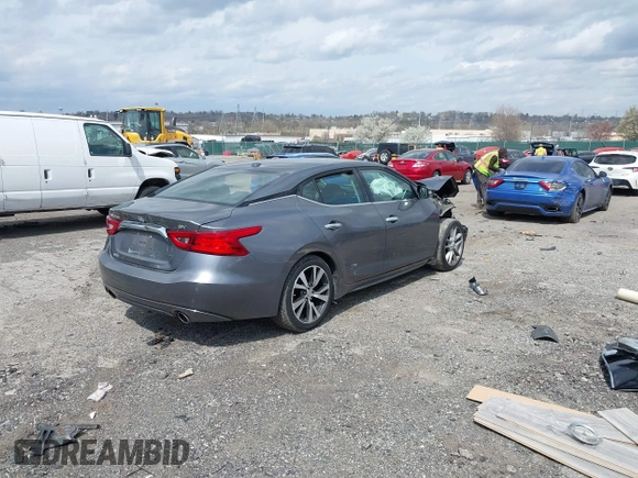 2018 Nissan Maxima SV with VIN 1N4AA6APXJC384102, listed as a IAAI auction lot 41907089 with 91,321 mi miles and . Bid and sale history available at DreamBid. Image 4.