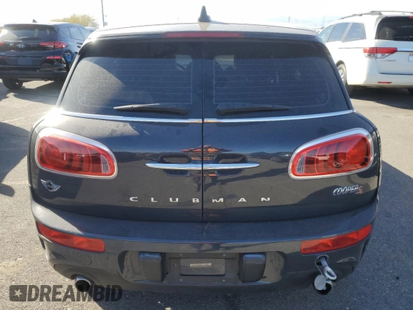 2017 MINI Clubman Cooper S with VIN WMWLN9C53H2E49053, listed as a Copart auction lot 85800554 with 70,180 mi miles and Salvage Title. Bid and sale history available at carsss.com. Image 6.