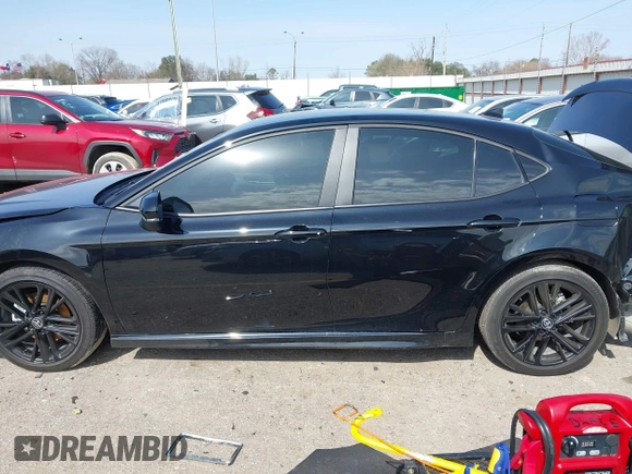 2025 Toyota Camry LE with VIN 4T1DAACK6SU029608, listed as a IAAI auction lot 41571751 with 9,030 mi miles and . Bid and sale history available at DreamBid. Image 14.