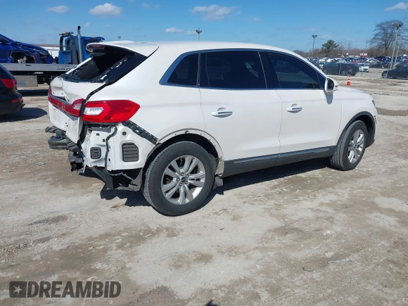 2018 Lincoln MKX Premiere z VIN 2LMPJ6JR7JBL45554, wystawiony jako IAAI lot #41866850 z przebiegiem 90 685 mil mil oraz . Historia ofert i sprzedaży dostępna na DreamBid. Obrazek 4.