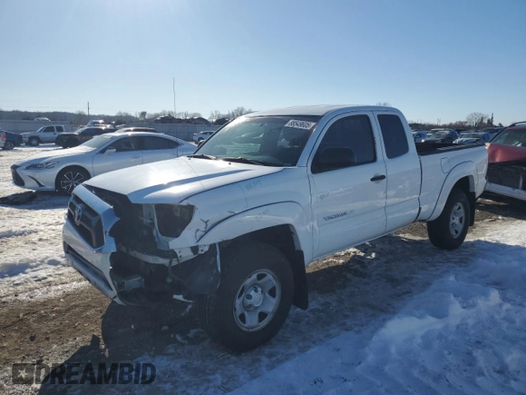2013 Toyota Tacoma PreRunner with VIN 5TFTU4GNXDX050069, listed as a Copart auction lot 88549605 with 128,629 mi miles and Salvage Title. Bid and sale history available at carsss.com. Image 1.