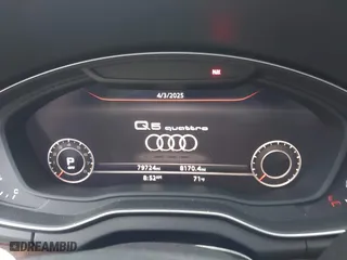 2018 Audi Q5 Premium Plus with VIN WA1BNAFY6J2080465, listed as a IAAI auction lot 41941203 with 79,724 mi miles. Bid and sale history available at carsss.com. Image 7.