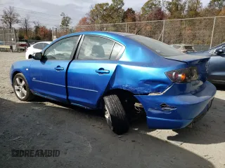 2006 Mazda 3 s with VIN JM1BK324161509246, listed as a Copart auction lot 79171734 with 75,595 mi miles and Salvage Title. Bid and sale history available at DreamBid. Image 2.
