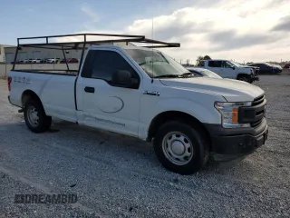 2020 Ford F-150 XL with VIN 1FTMF1C54LKD52729, listed as a Copart auction lot 52511365 with 165,123 mi miles and Clean Title. Bid and sale history available at carsss.com. Image 4.