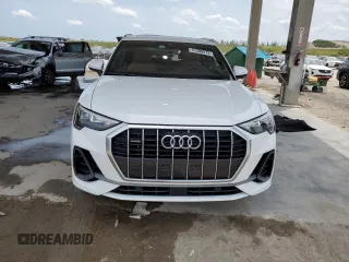 2021 Audi Q3 S line Premium with VIN WA1DECF30M1025884, listed as a Copart auction lot 51396873 with 22,406 mi miles. Bid and sale history available at carsss.com. Image 5.