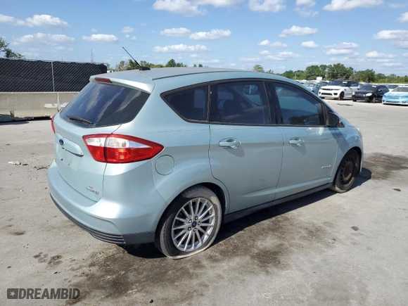 2013 Ford C-Max Hybrid SE with VIN 1FADP5AU8DL536877, listed as a Copart auction lot 53966105 with 100,272 mi miles and Clean Title. Bid and sale history available at carsss.com. Image 3.