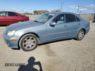2005 Mercedes-Benz C 240 with VIN WDBRF61J45A719428, listed as a Copart auction lot 88686195 with 95,482 mi miles and Salvage Title. Bid and sale history available at DreamBid. Image 1.