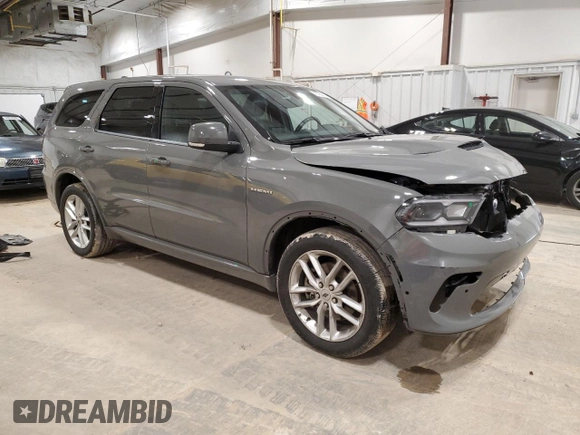 2022 Dodge Durango R/T with VIN 1C4SDJCT6NC104359, listed as a Copart auction lot 50760725 with 79,865 mi miles and Salvage title. Bid and sale history available at DreamBid. Image 4.