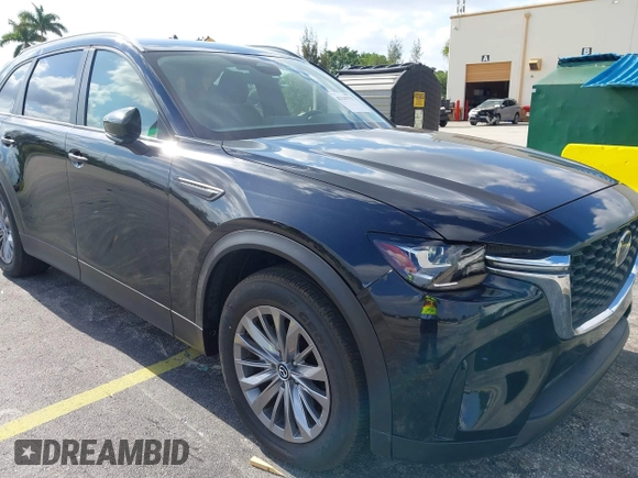 2024 Mazda CX-90 3.3 Turbo Select with VIN JM3KKAHD3R1120566, listed as a IAAI auction lot 42143751 with 5,287 mi miles. Bid and sale history available at carsss.com. Image 6.