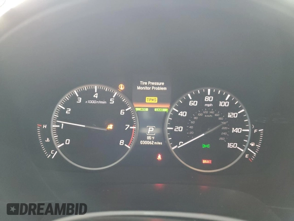 2021 Acura ILX w/Premium Package with VIN 19UDE2F74MA001186, listed as a Copart auction lot 46183575 with 30,062 mi miles and Salvage Title. Bid and sale history available at carsss.com. Image 9.
