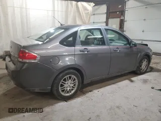 2009 Ford Focus SE with VIN 1FAHP35N59W222036, listed as a Copart auction lot 51323355 with 186,429 mi miles and Salvage Title. Bid and sale history available at carsss.com. Image 3.