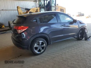 2018 Honda HR-V EX-L Navi with VIN 3CZRU6H71JM727818, listed as a Copart auction lot 48419055 with 35,029 mi miles and Salvage Title. Bid and sale history available at carsss.com. Image 3.