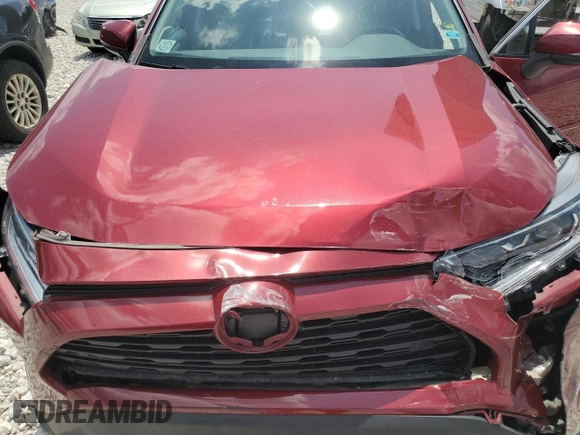 2021 Toyota RAV4 Hybrid LE with VIN 4T3B6RFVXMU021230, listed as a Copart auction lot 61208665 with 46,482 mi miles and Salvage title. Bid and sale history available at DreamBid. Image 12.